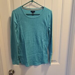 GAP Aqua Long Sleeve Tee